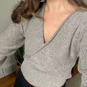 Free People Women’s XS Going For The Gold Sweater